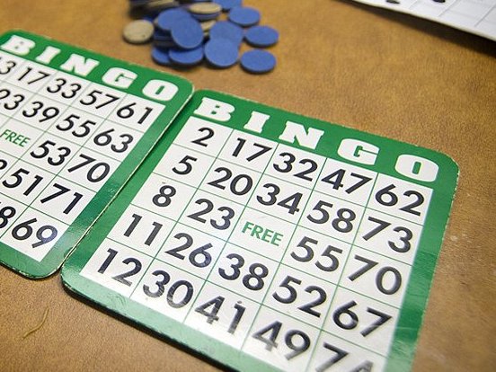 Bingo cards ready to play